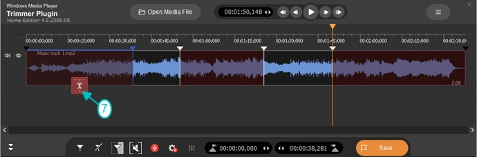 Edit MP3 file with WMP Trimmer Plugin - Picture 6