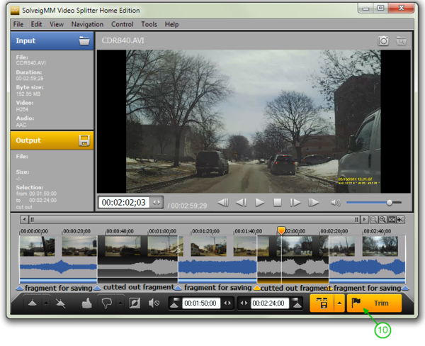 openshot video editor censor audio