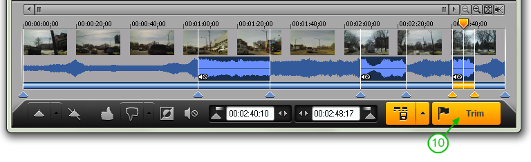 openshot video editor censor audio