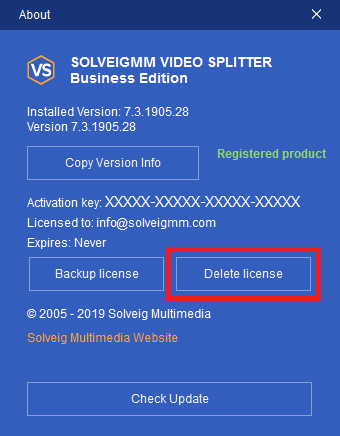 Windows 10 SolveigMM Video Splitter Business Edition full