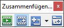 Zusammenfügen-Manager-Symbolleiste