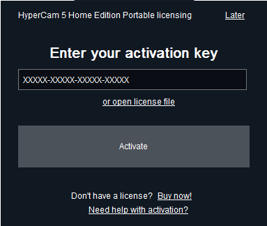 em client activation key